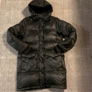 Black Oversized Puffer Coat